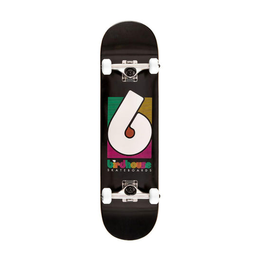 Birdhouse 'Neon B Logo' 8.125" Complete Skateboard (Black)