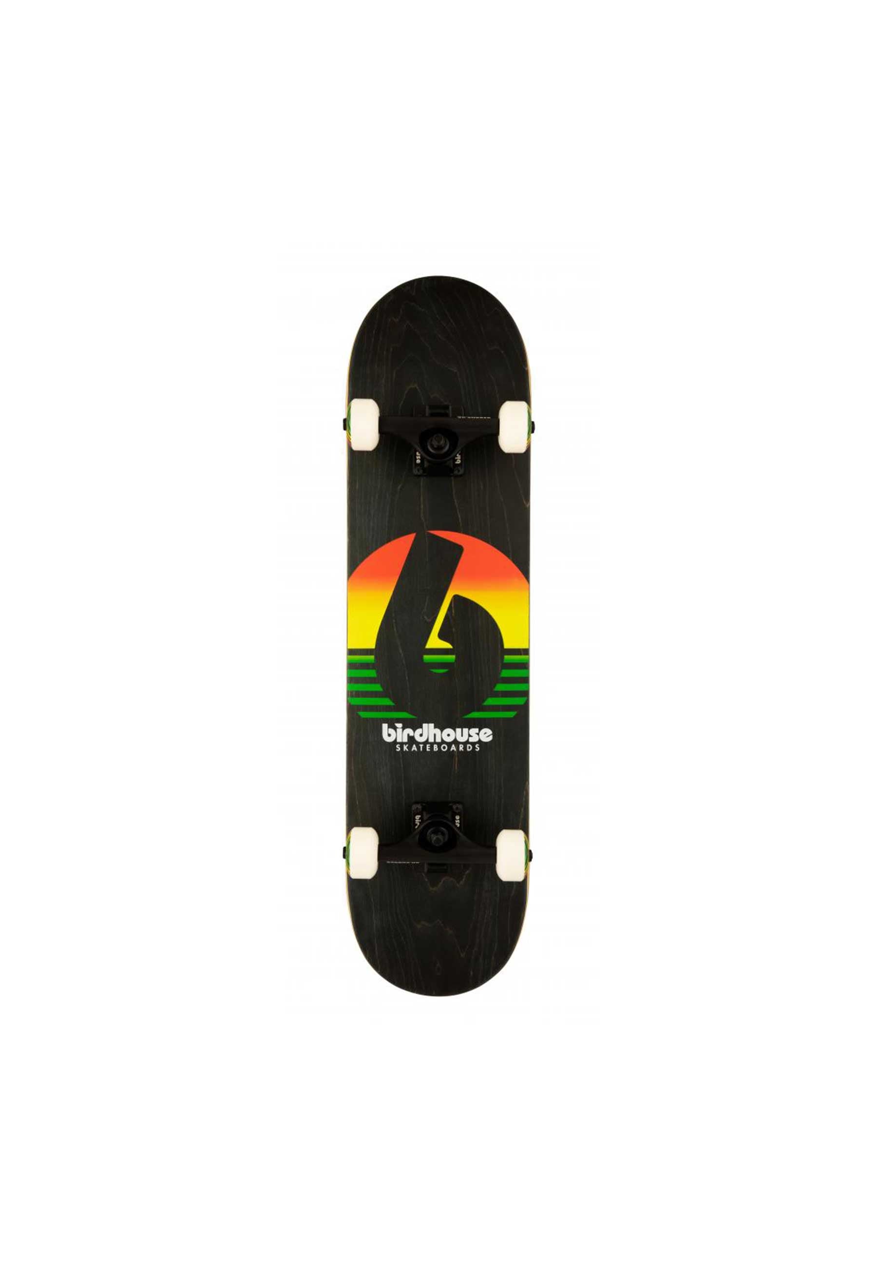Birdhouse 'Sunset' 7.75" Complete Skateboard (Black)