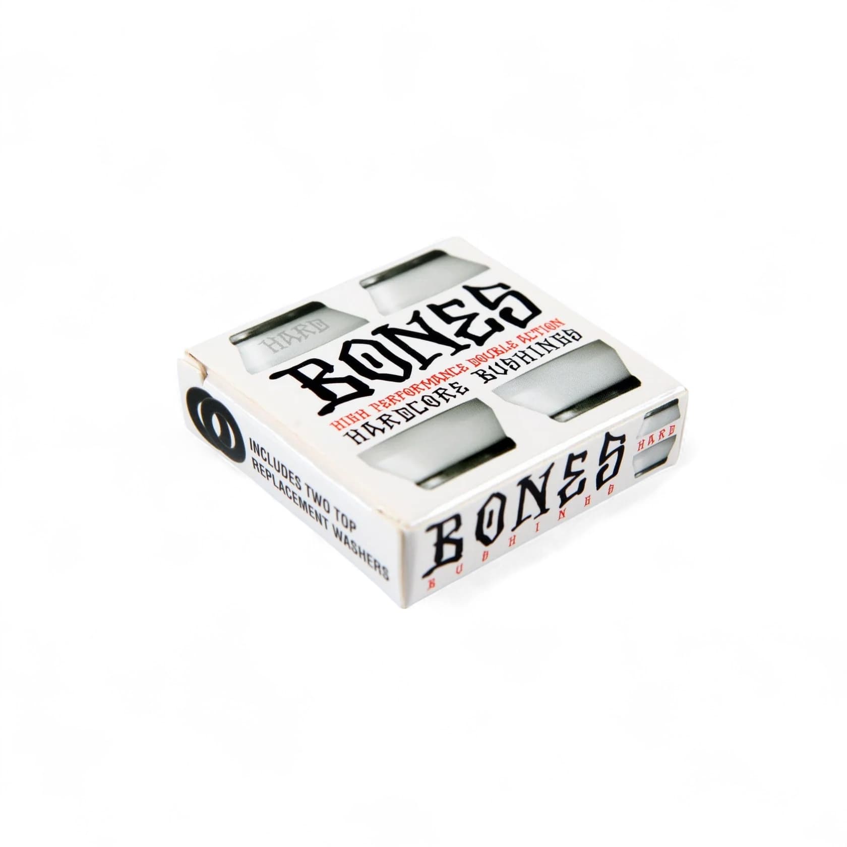 Bones 'Hardcore' 96A Hard Bushings (Black / White)