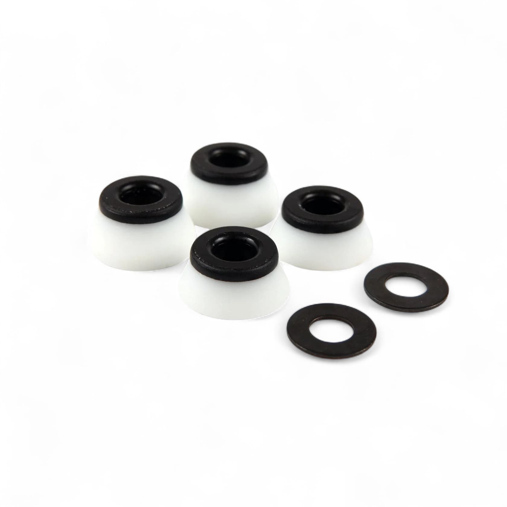 Bones 'Hardcore' 96A Hard Bushings (Black / White)