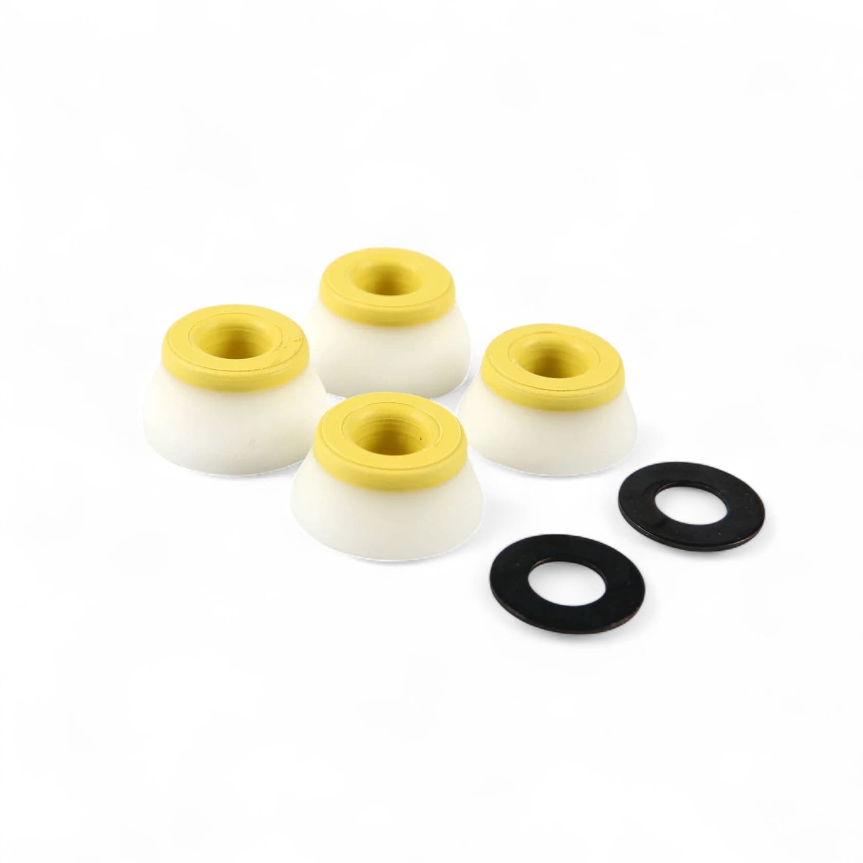Bones 'Hardcore' 91A Medium Bushings (Yellow / White)