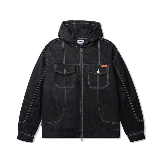 Butter Goods 'Adilson' Denim Jacket (Black)