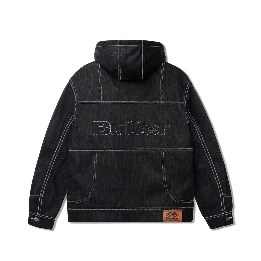 Butter Goods 'Adilson' Denim Jacket (Black)