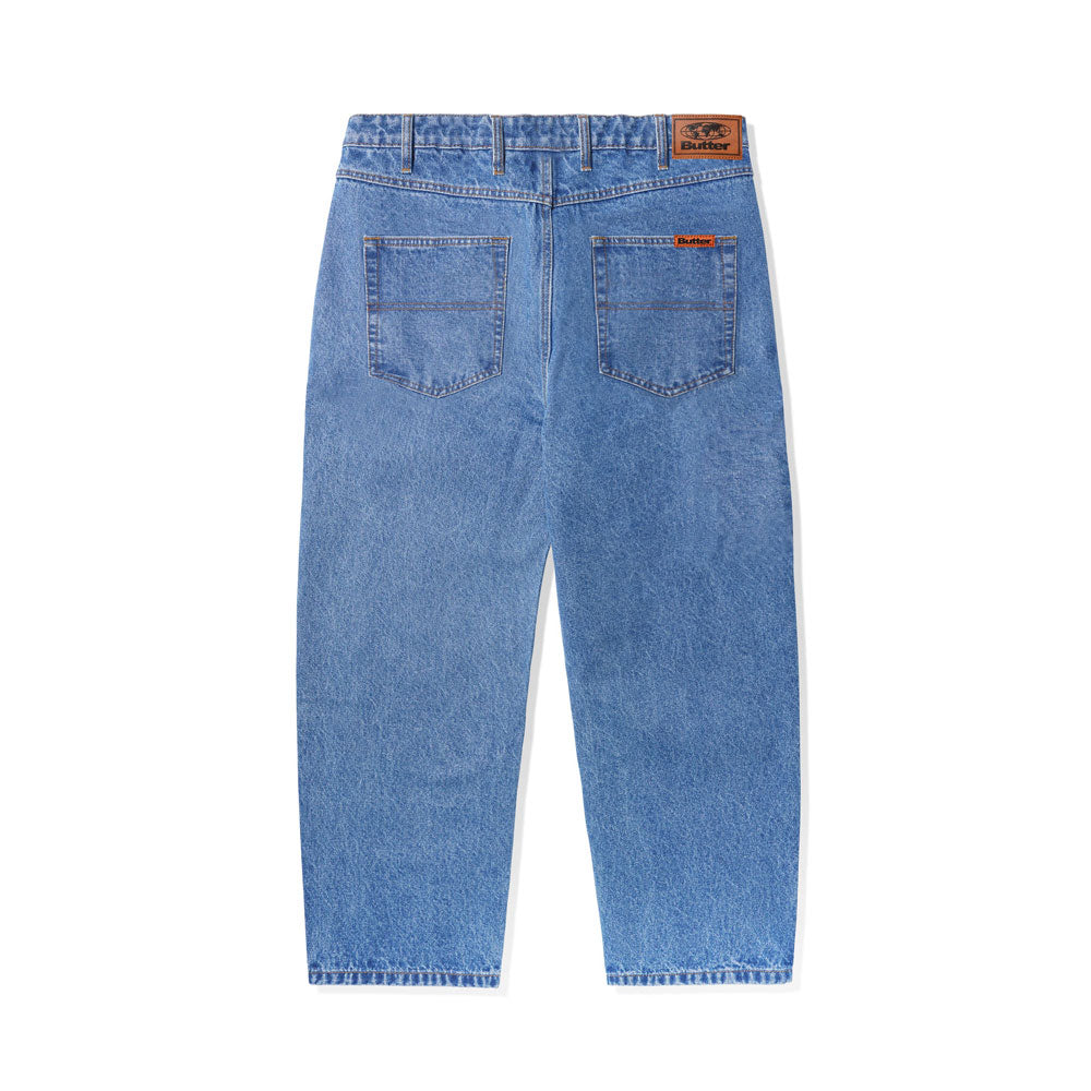 Butter Goods 'Baggy' Denim Jeans (Washed Indigo)