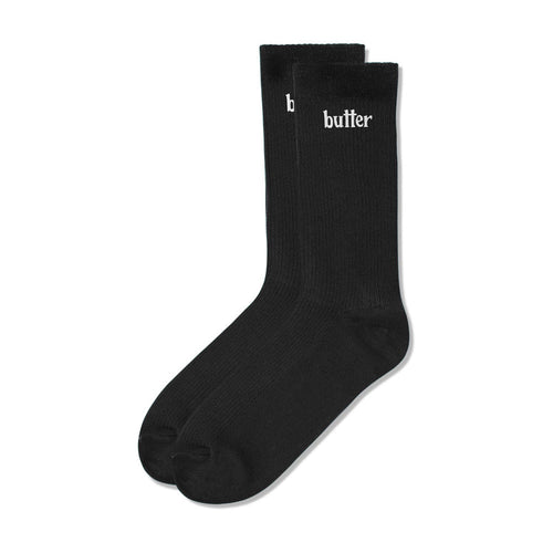 Butter Goods 'Basic' Socks (Black)