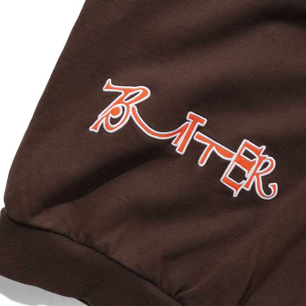 Butter Goods X Madlib 'Beat Konducta' Zip-Thru Hood (Washed Chestnut)