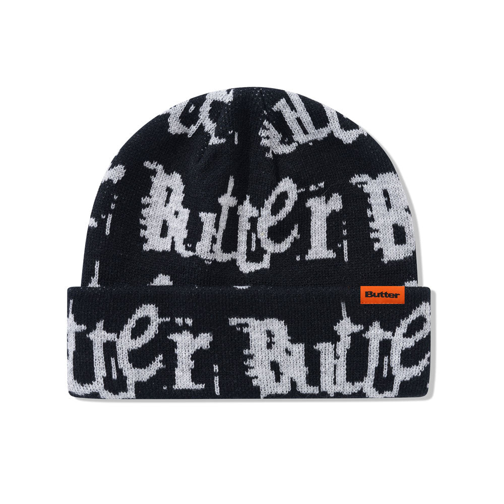 Butter Goods 'Breakdown' Beanie (Black)