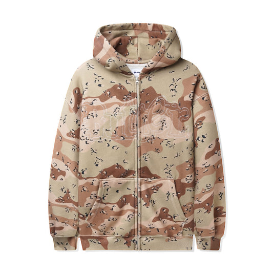 Butter Goods 'Breakdown' Zip-Thru Hood (Desert Camo)