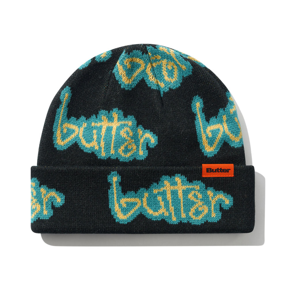【超おすすめ】butter goods point tag beanie Butter Goods(バターグッズ)/ Sidewalk Beanie -3COLOR- | E.S.P.