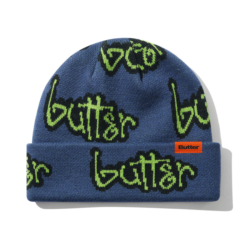 Butter Goods 'Connection' Beanie (Denim)