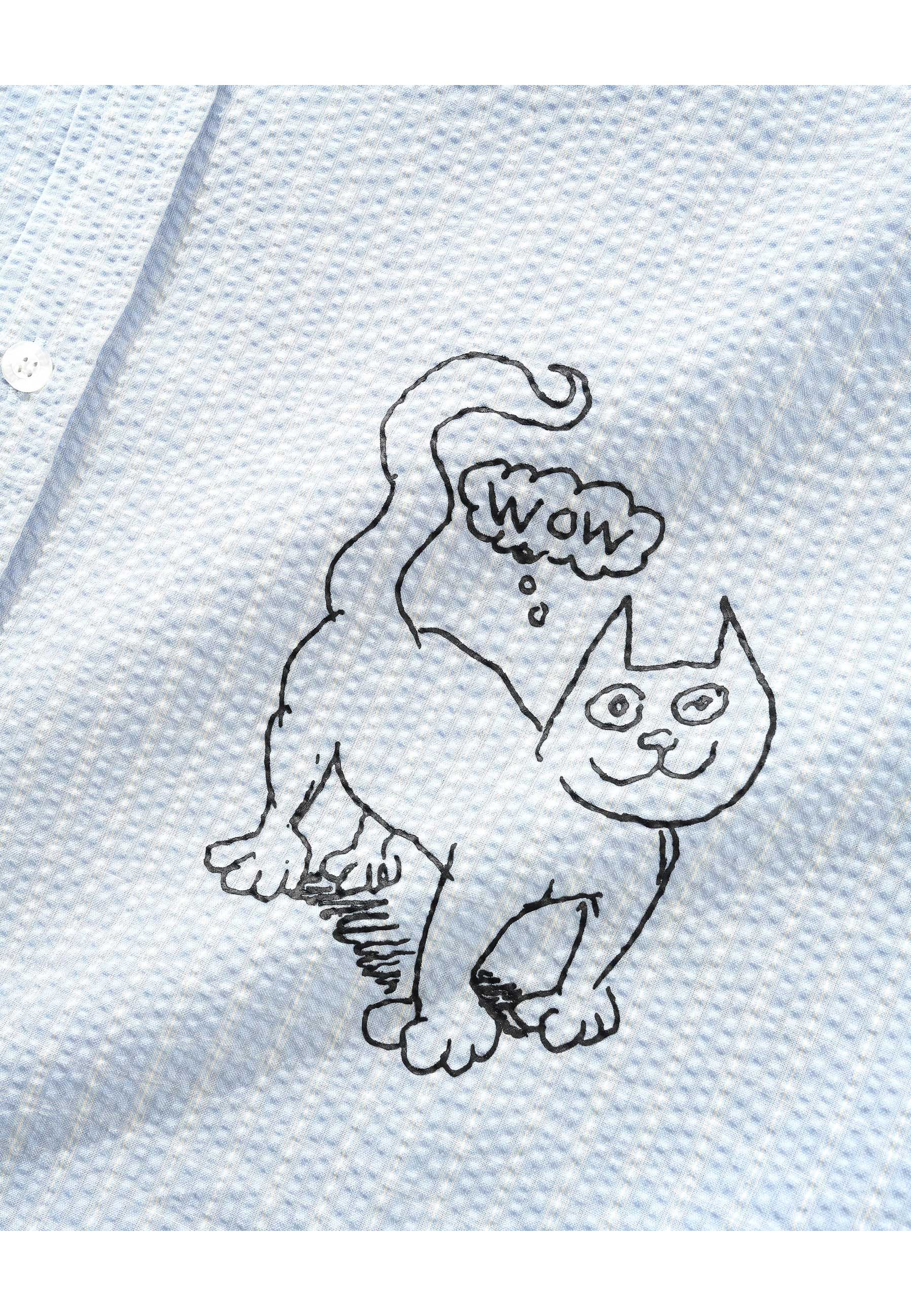 Butter Goods X Daniel Johnston 'Alive Again' Shirt (Light Blue)