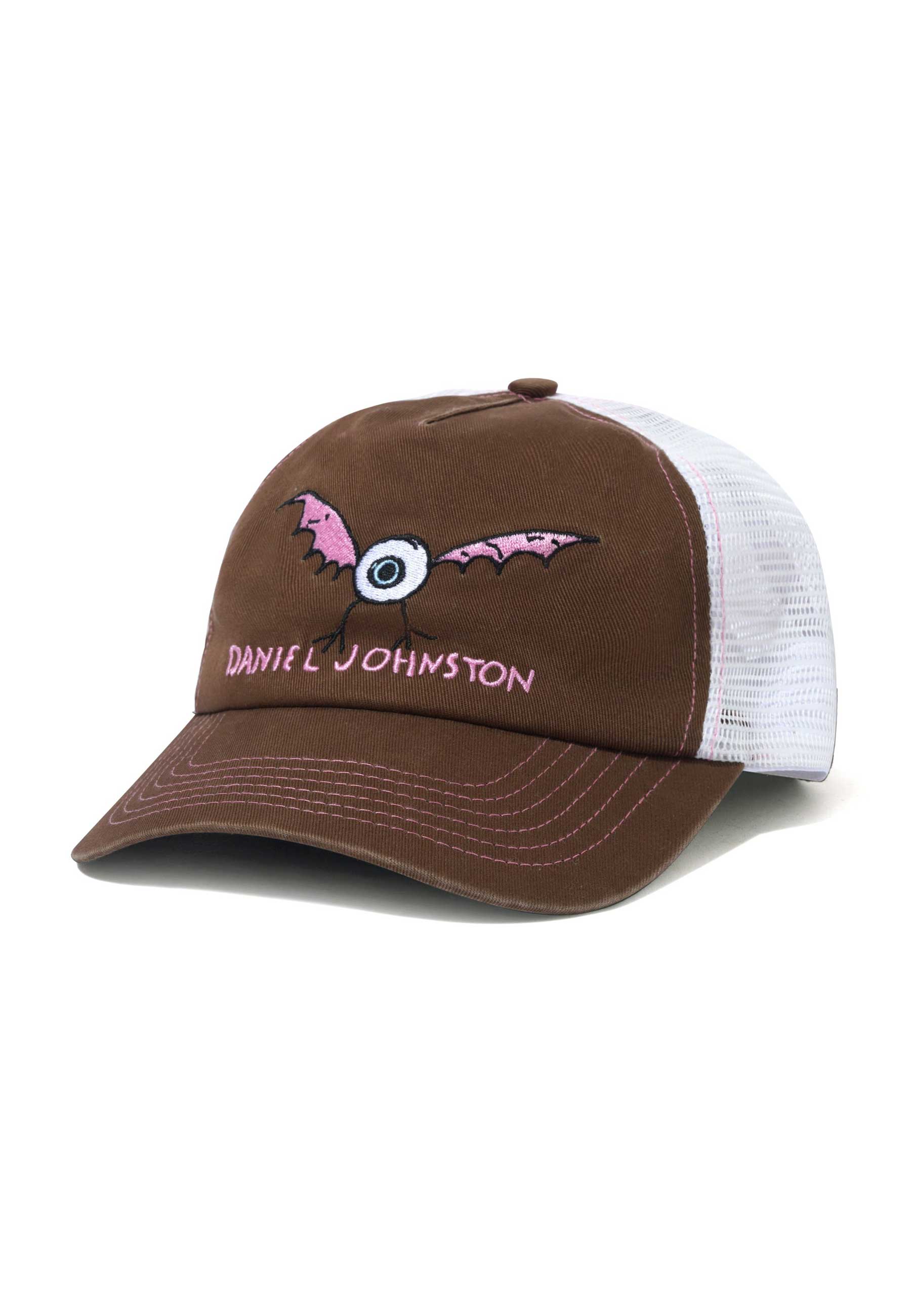 Butter Goods X Daniel Johnston 'Eye' Trucker Cap (Brown)