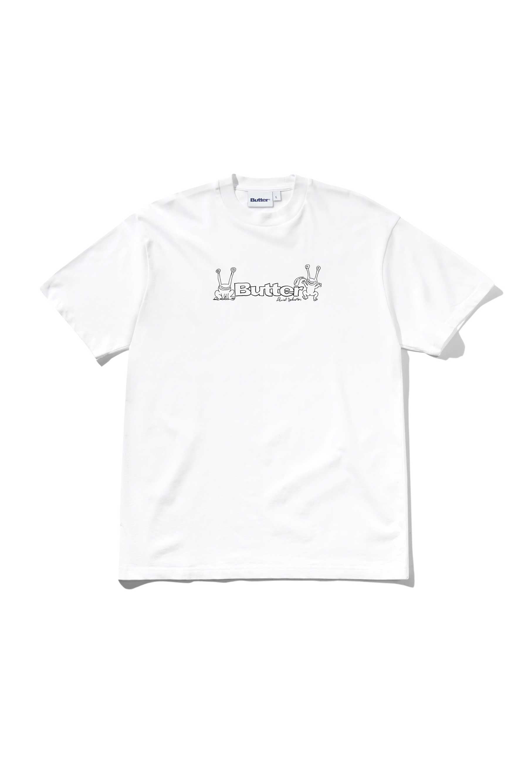 Butter Goods X Daniel Johnston 'Frog' T-Shirt (White)