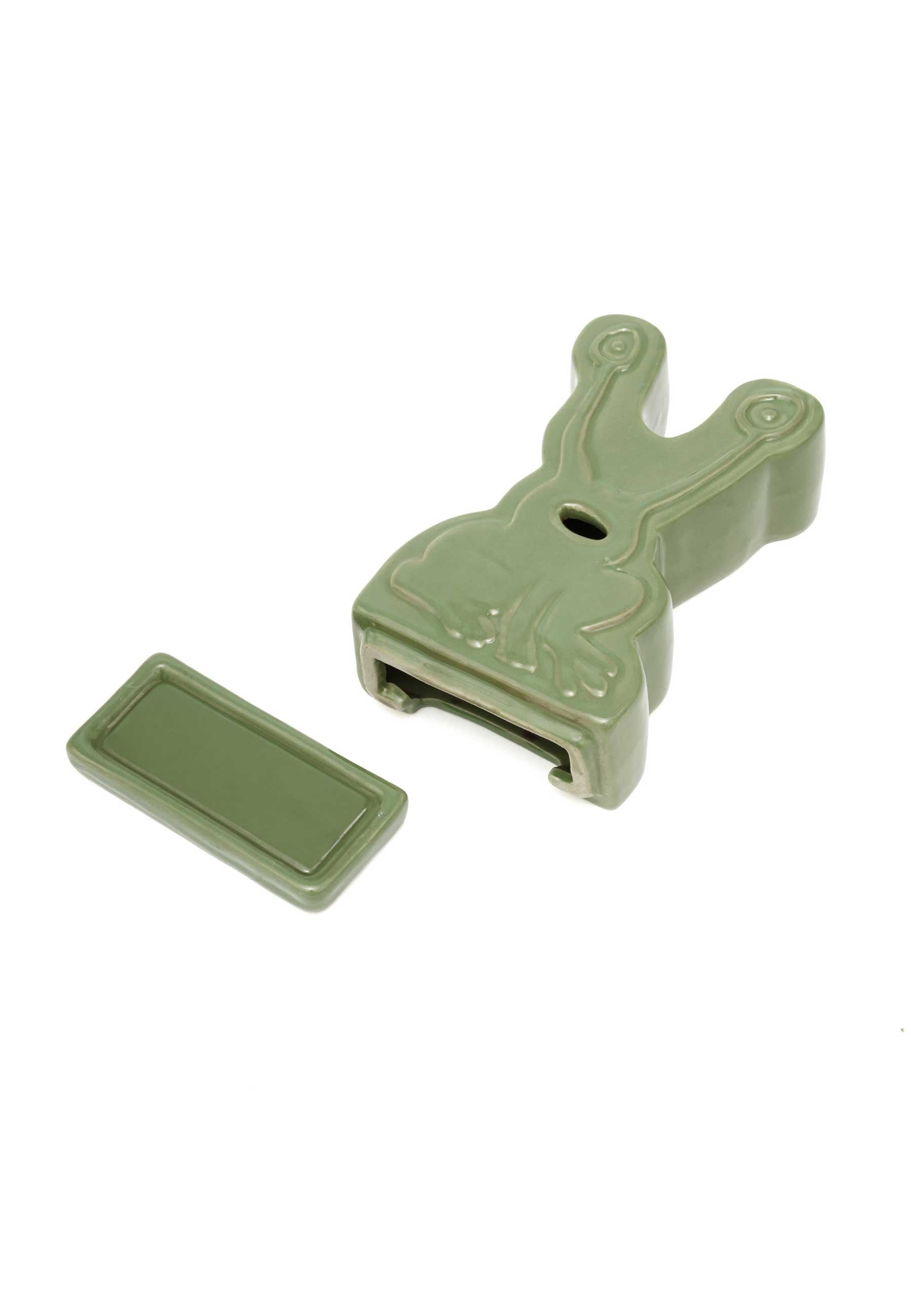 Butter Goods X Daniel Johnston 'Frog' Ceramic Incense Holder (Light Green)