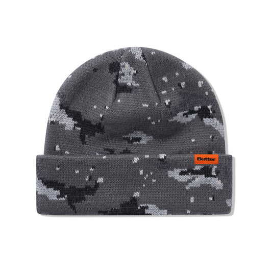 Butter Goods 'Desert Camo' Beanie (Charcoal)