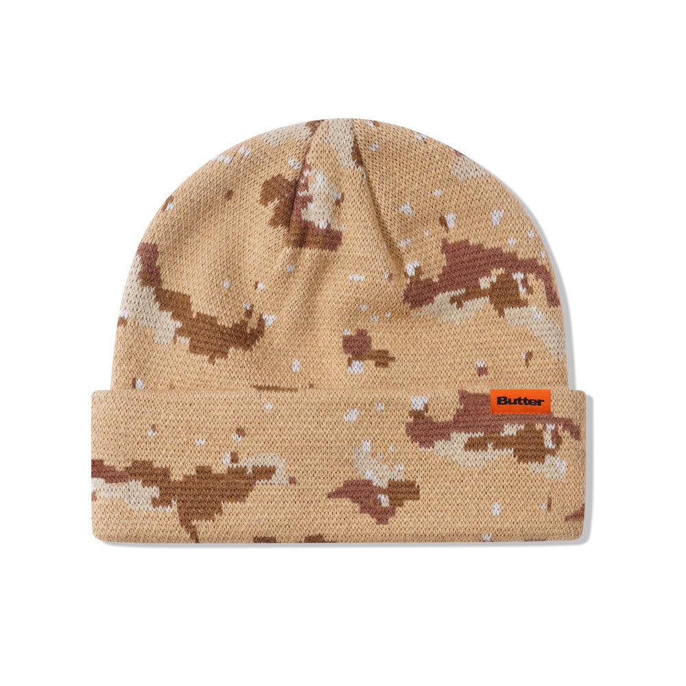 Butter Goods 'Desert Camo' Beanie (Sand)