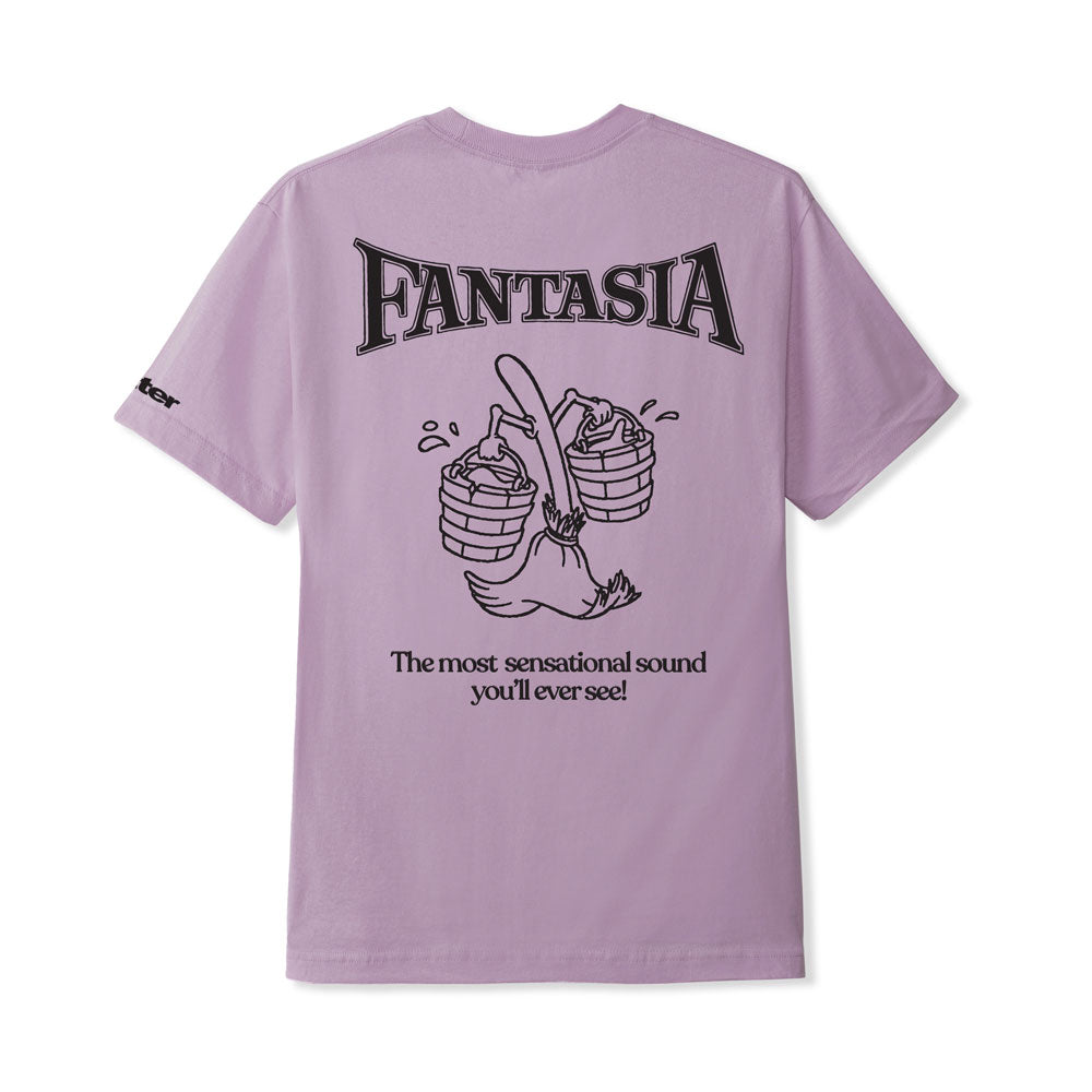 Butter Goods X Disney Fantasia 'Cinema' T-Shirt (Washed Berry)
