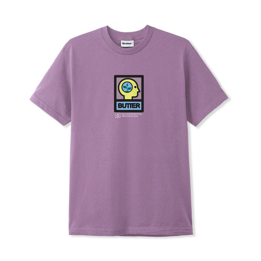 Butter Goods 'Environmental' T-Shirt (Washed Berry)
