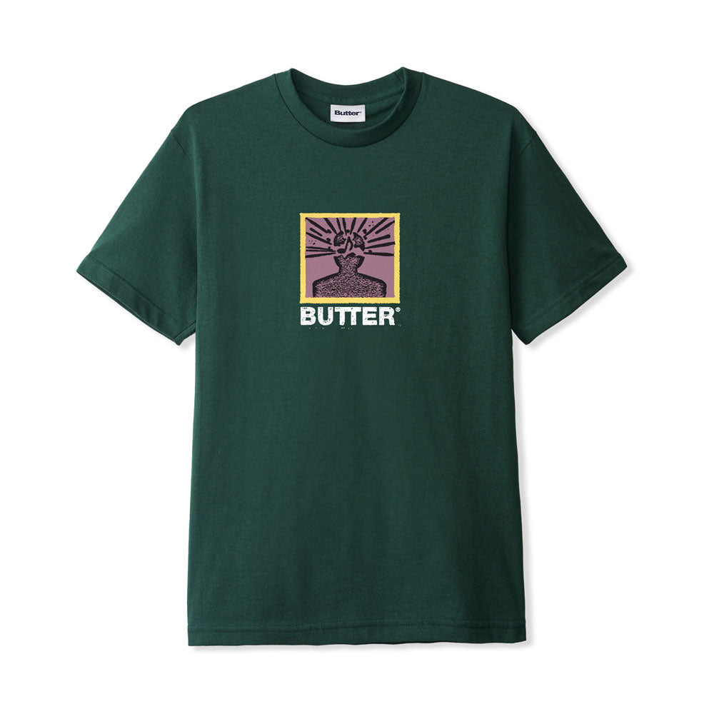 Butter Goods 'Explosion' T-Shirt (Dark Forest)