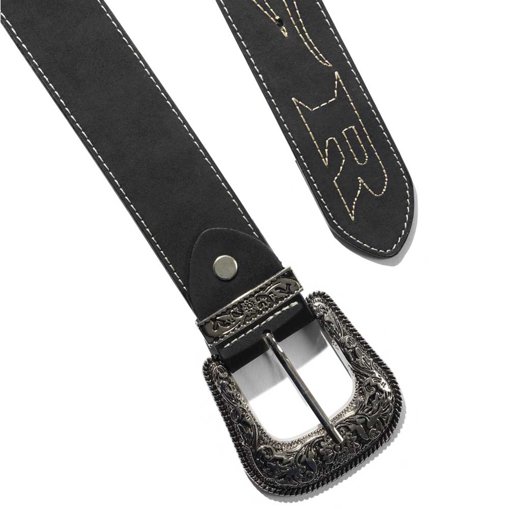Butter Goods 'Flame Stitch' Belt (Black)