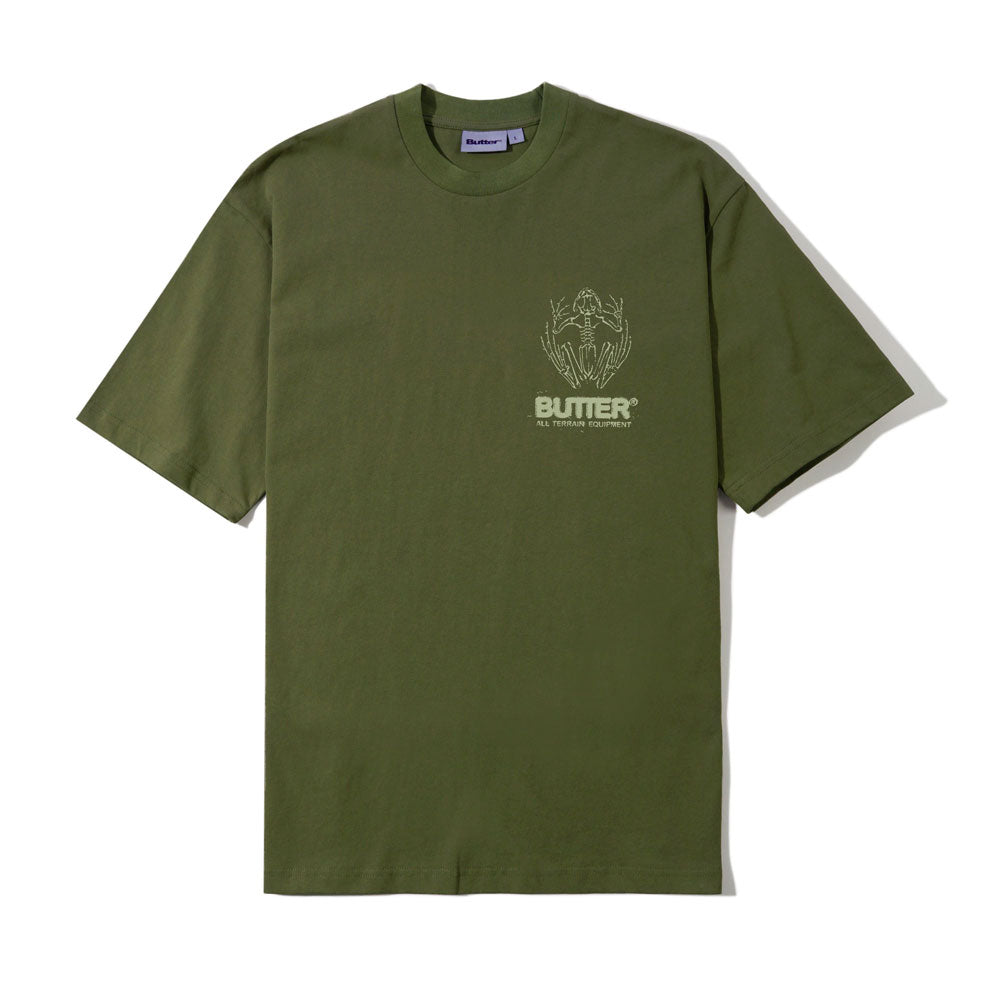 Butter Goods 'Fossil' T-Shirt (Moss)