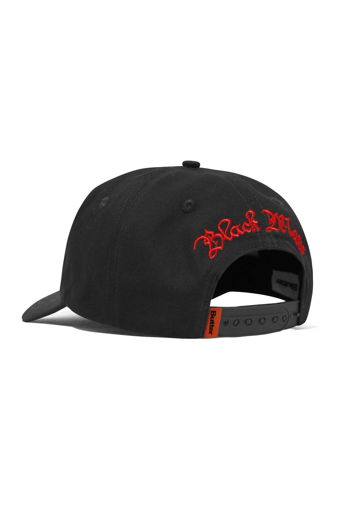 Butter Goods 'Isaac Hayes' 5 Panel Cap (Black)