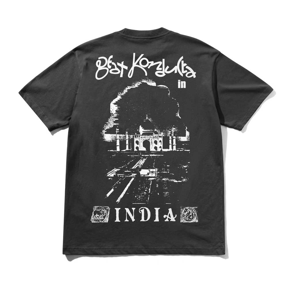 Butter Goods X Madlib 'India' T-Shirt (Washed Black)