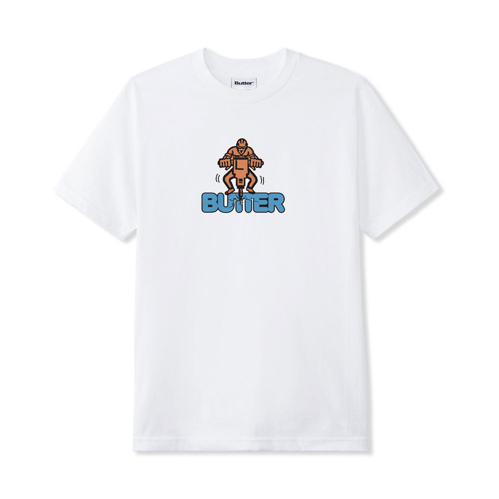 Butter Goods 'Jack Hammer' T-Shirt (White)