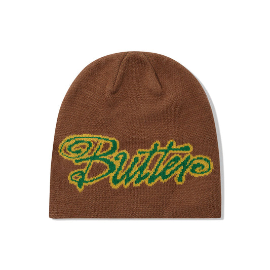 Butter Goods 'Jive' Skully Beanie (Brown)