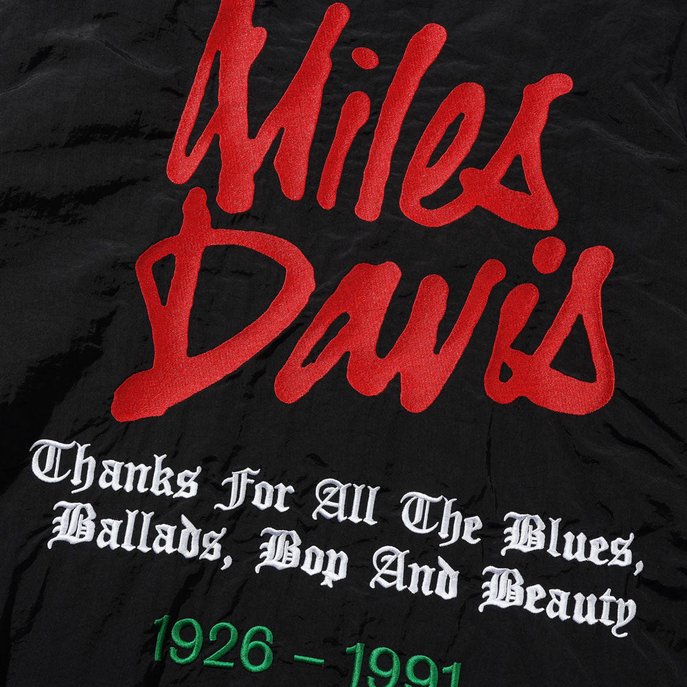Butter Goods X Miles Davis Bomber Jacket (Black)