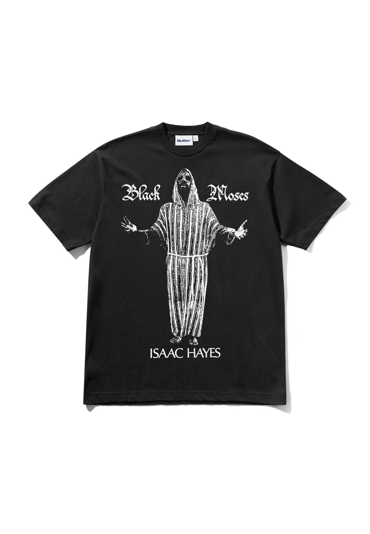 Butter Goods 'Black Moses' T-Shirt (Washed Black)