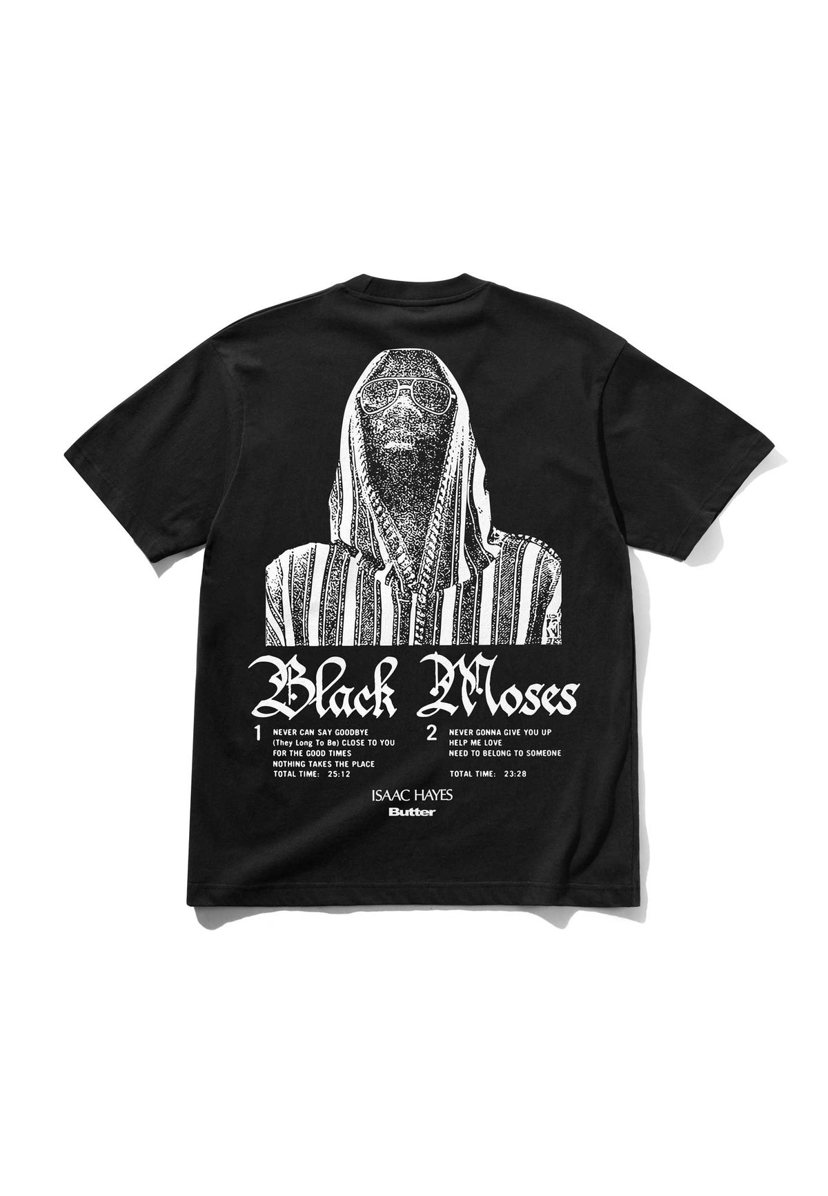 Butter Goods 'Black Moses' T-Shirt (Washed Black)