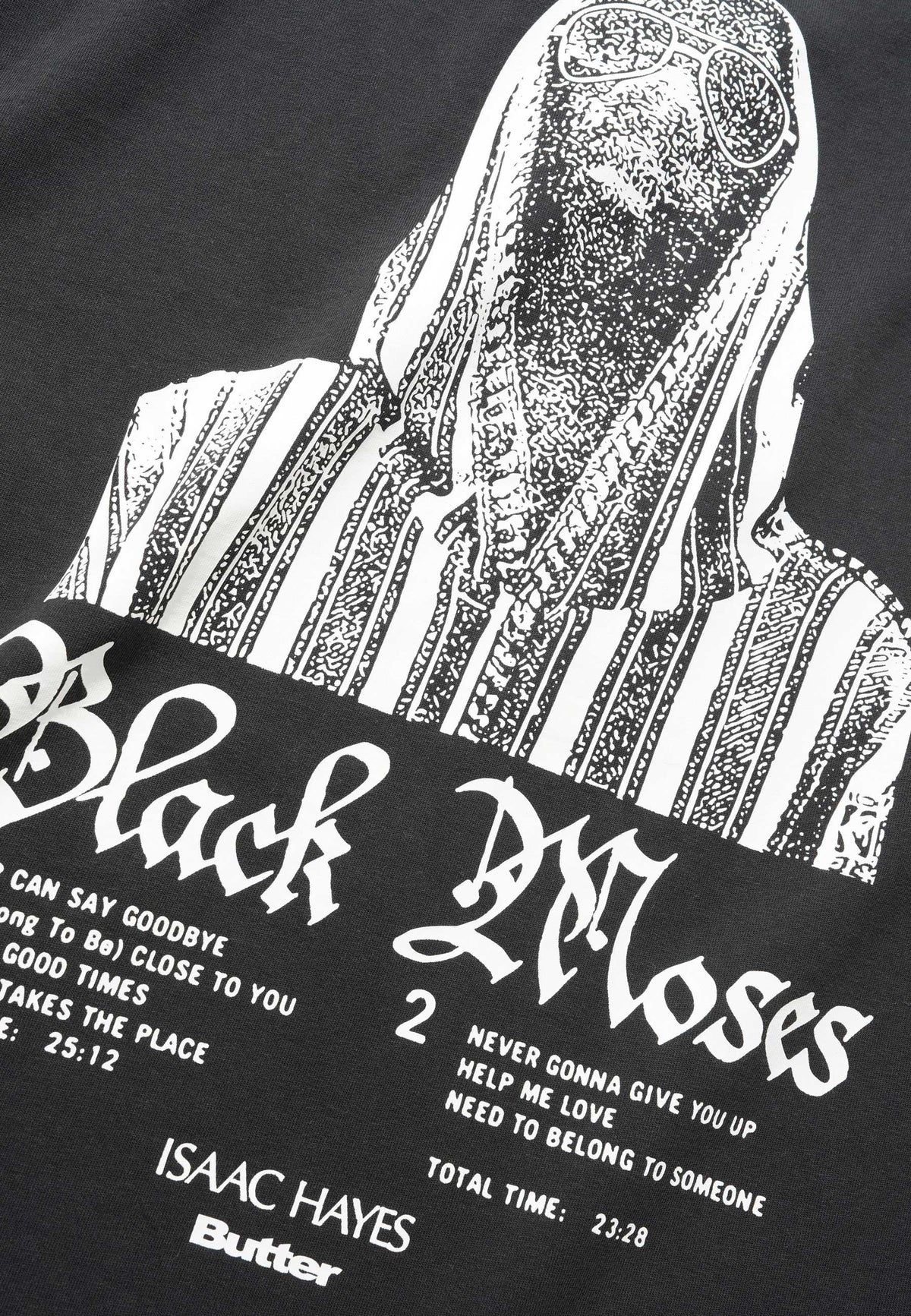 Butter Goods 'Black Moses' T-Shirt (Washed Black)