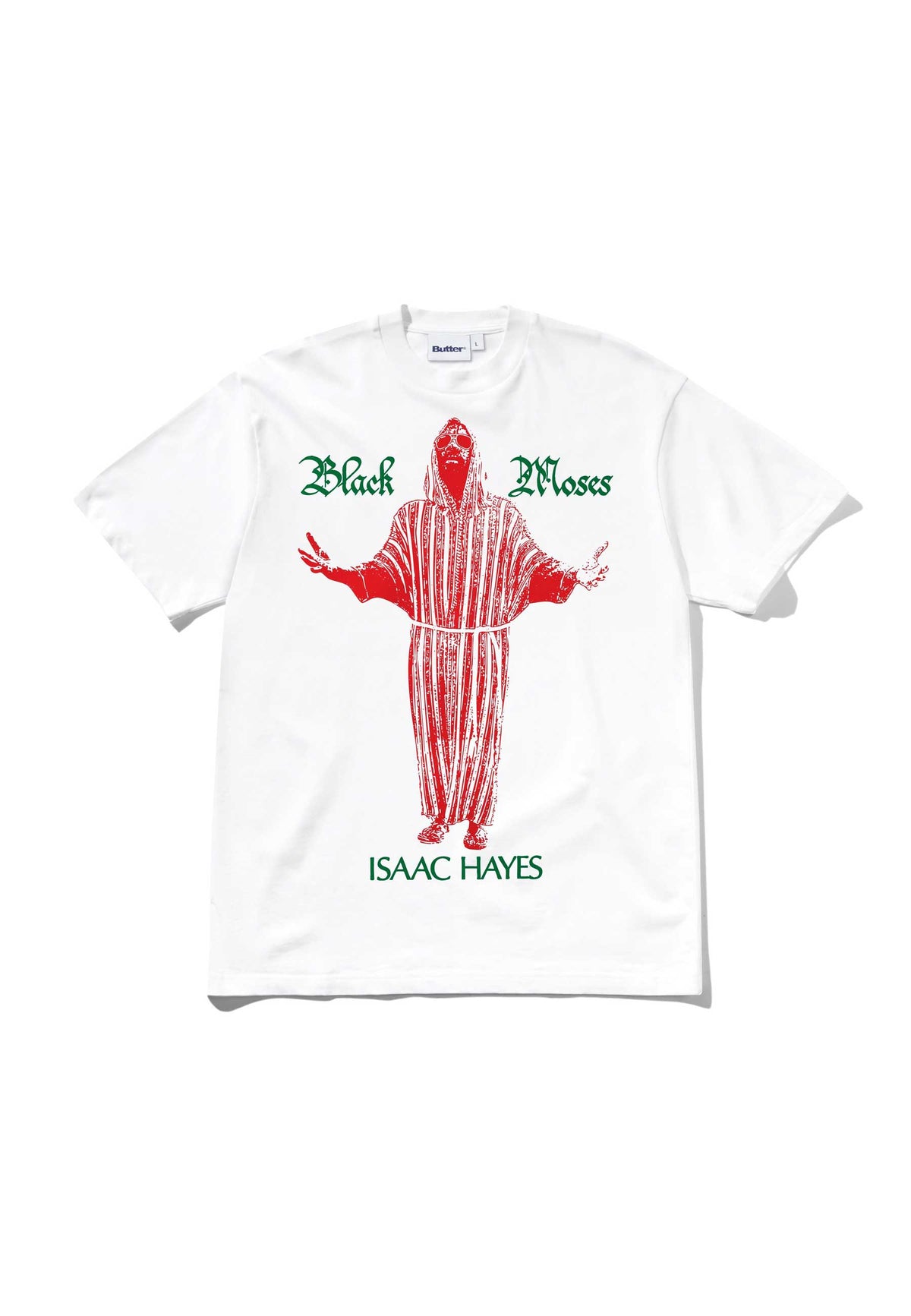 Butter Goods 'Black Moses' T-Shirt (White)