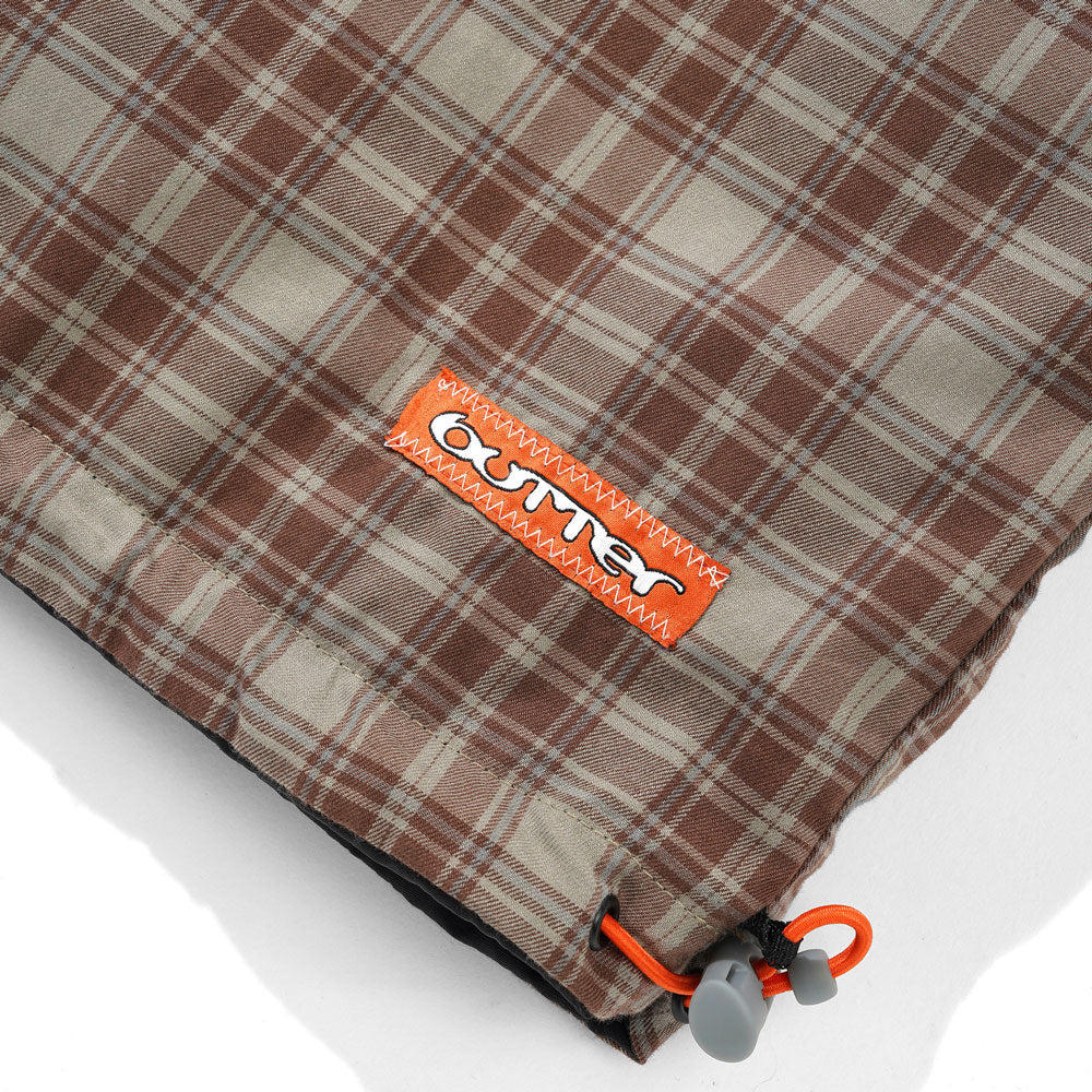 Butter Goods 'Dugout' Reversible Pullover Crew (Black / Stone)