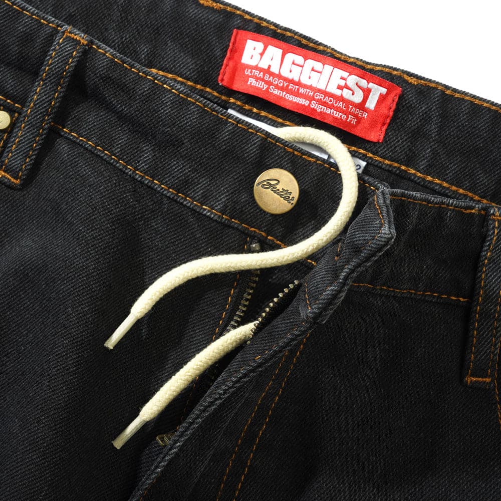 Butter Goods 'Santosuosso Denim' Jeans (Washed Black)