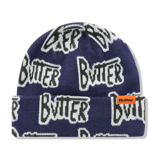 Butter Goods 'Sketch' Beanie (Navy)