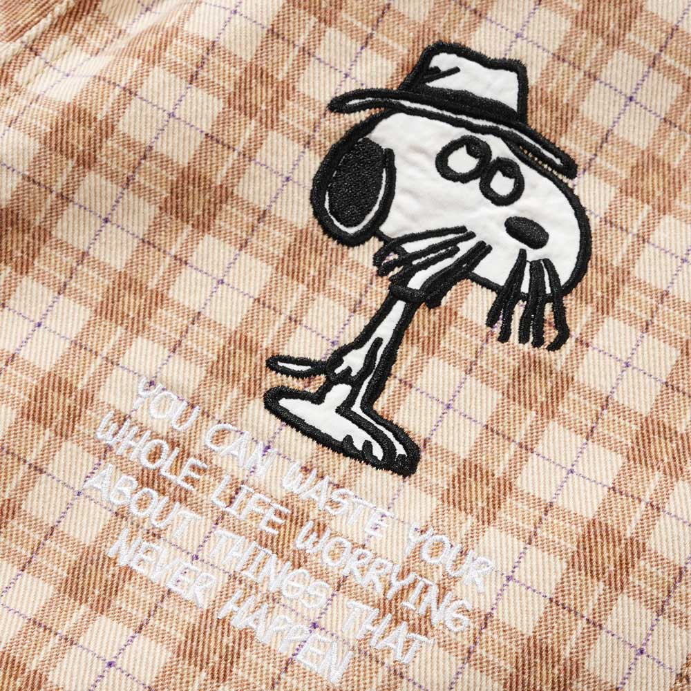 Butter Goods X Peanuts 'Spike' Jacket (Sandstone Plaid)