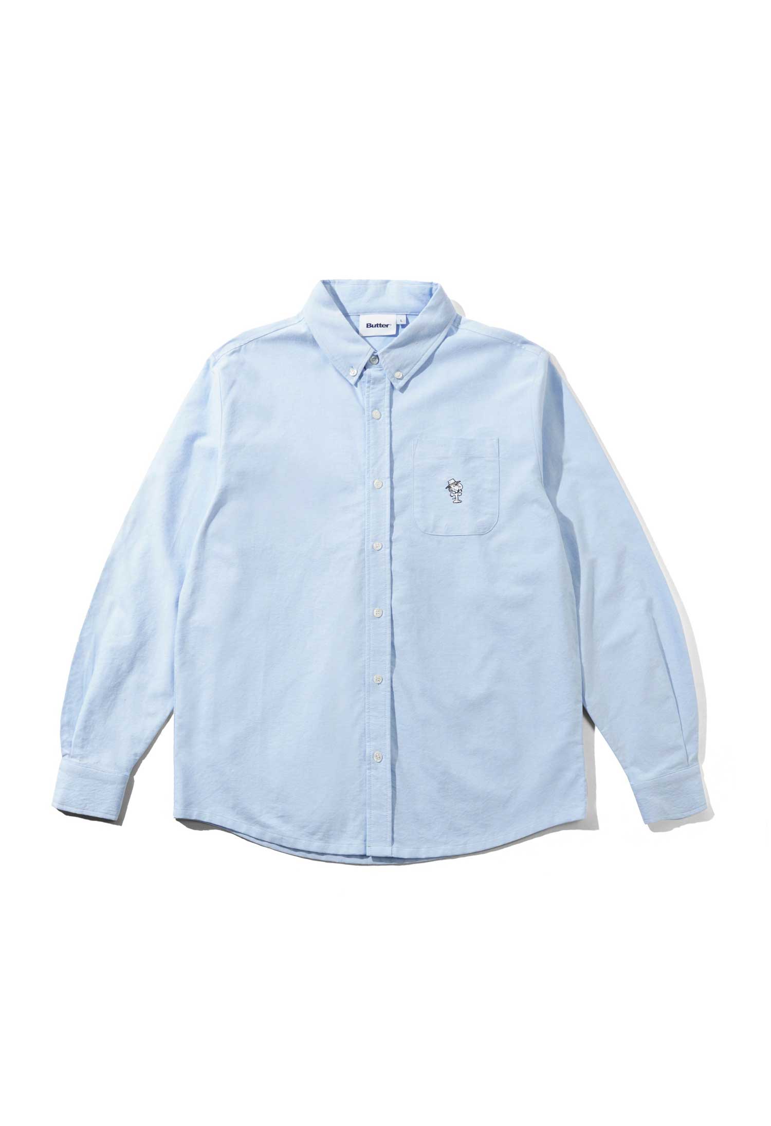 Butter Goods X Peanuts 'Spike' Oxford Shirt (Blue)