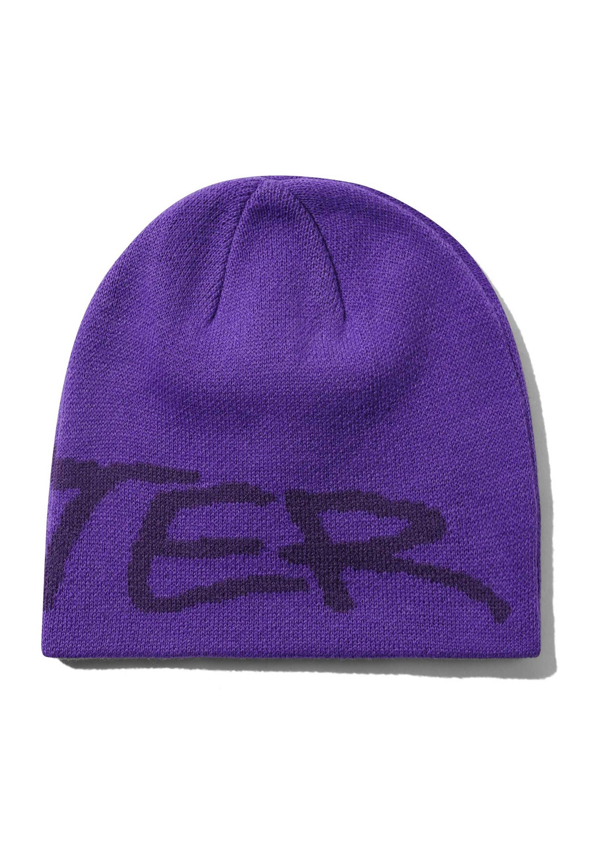 Butter Goods 'Terrain' Skully Beanie (Purple)