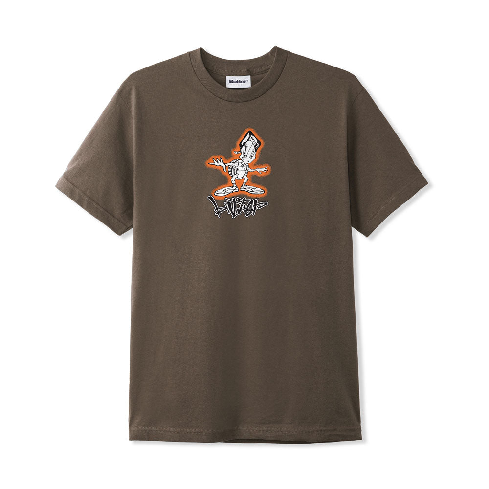 Butter Goods 'Turtle' T-Shirt (Brown)