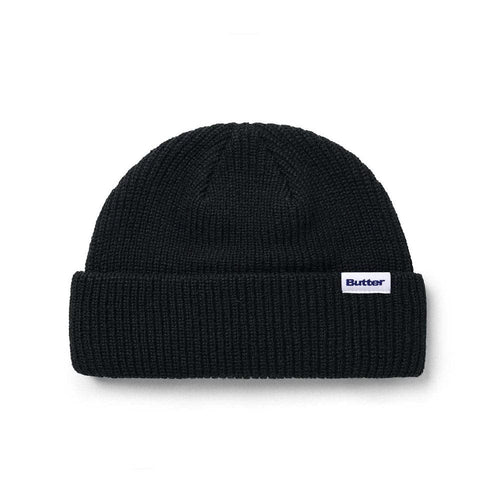 Butter Goods 'Wharfie' Beanie (Black)