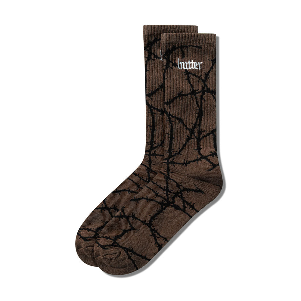 Butter Goods 'Wired' Socks (Fudge)