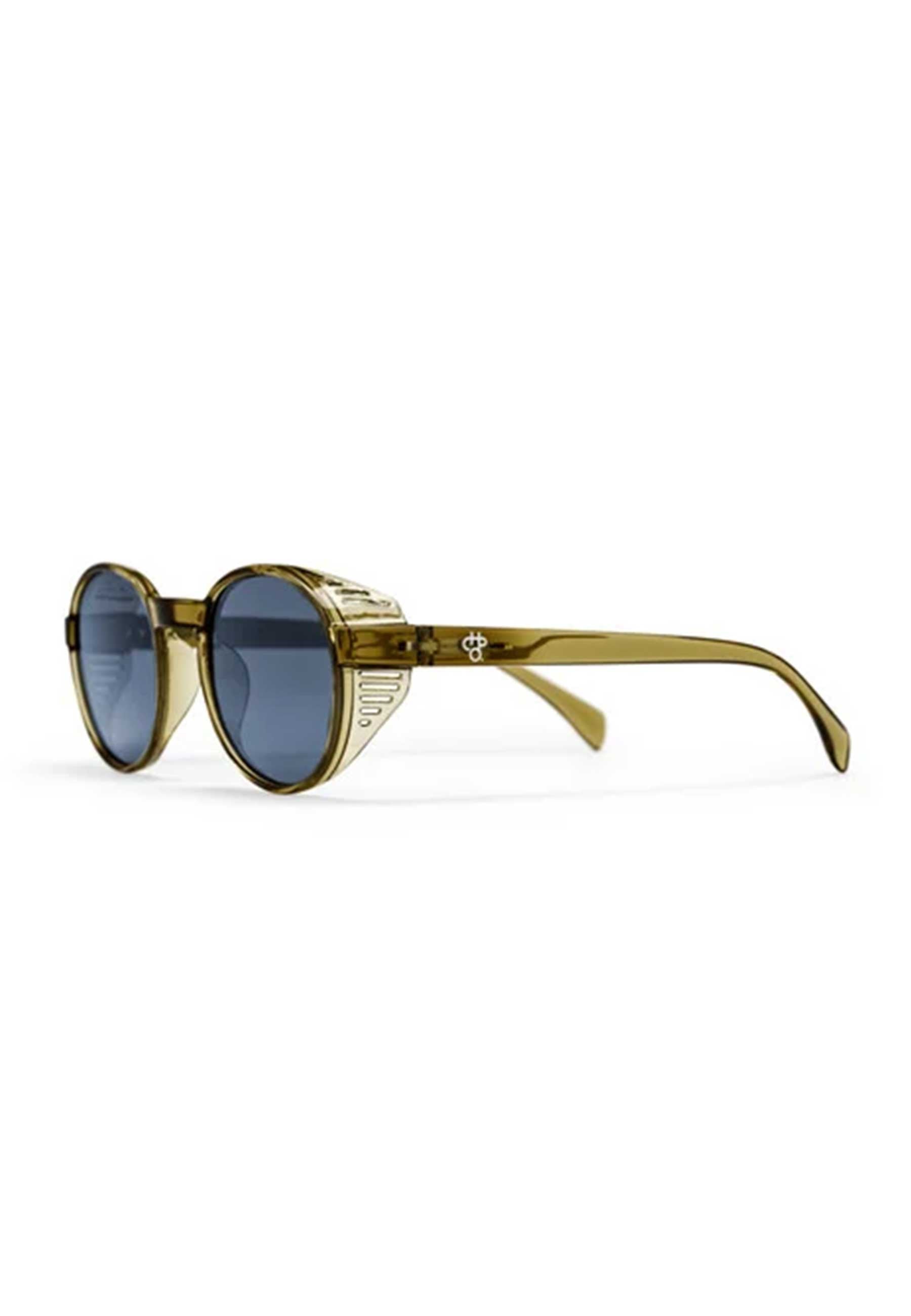 CHPO 'Rille' Sunglasses (Moss Green)