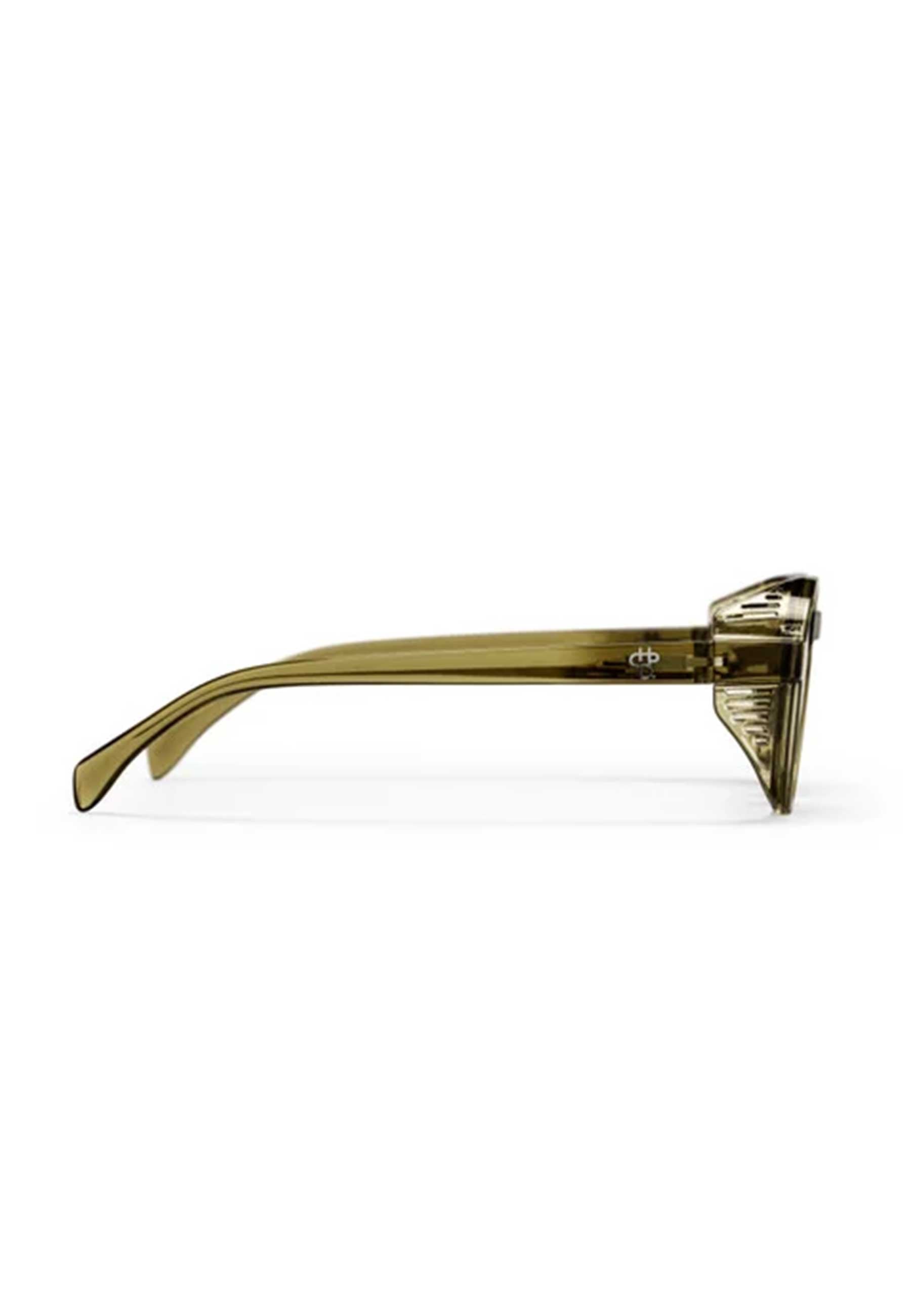 CHPO 'Rille' Sunglasses (Moss Green)