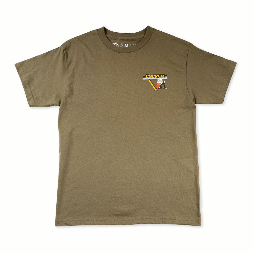 CSC 'CSCrete' T-Shirt (Military Green)
