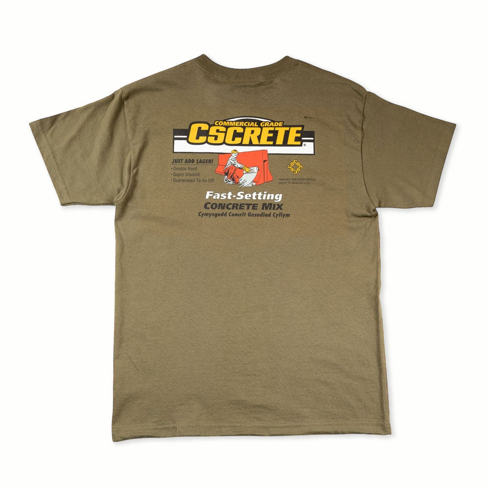 CSC 'CSCrete' T-Shirt (Military Green)