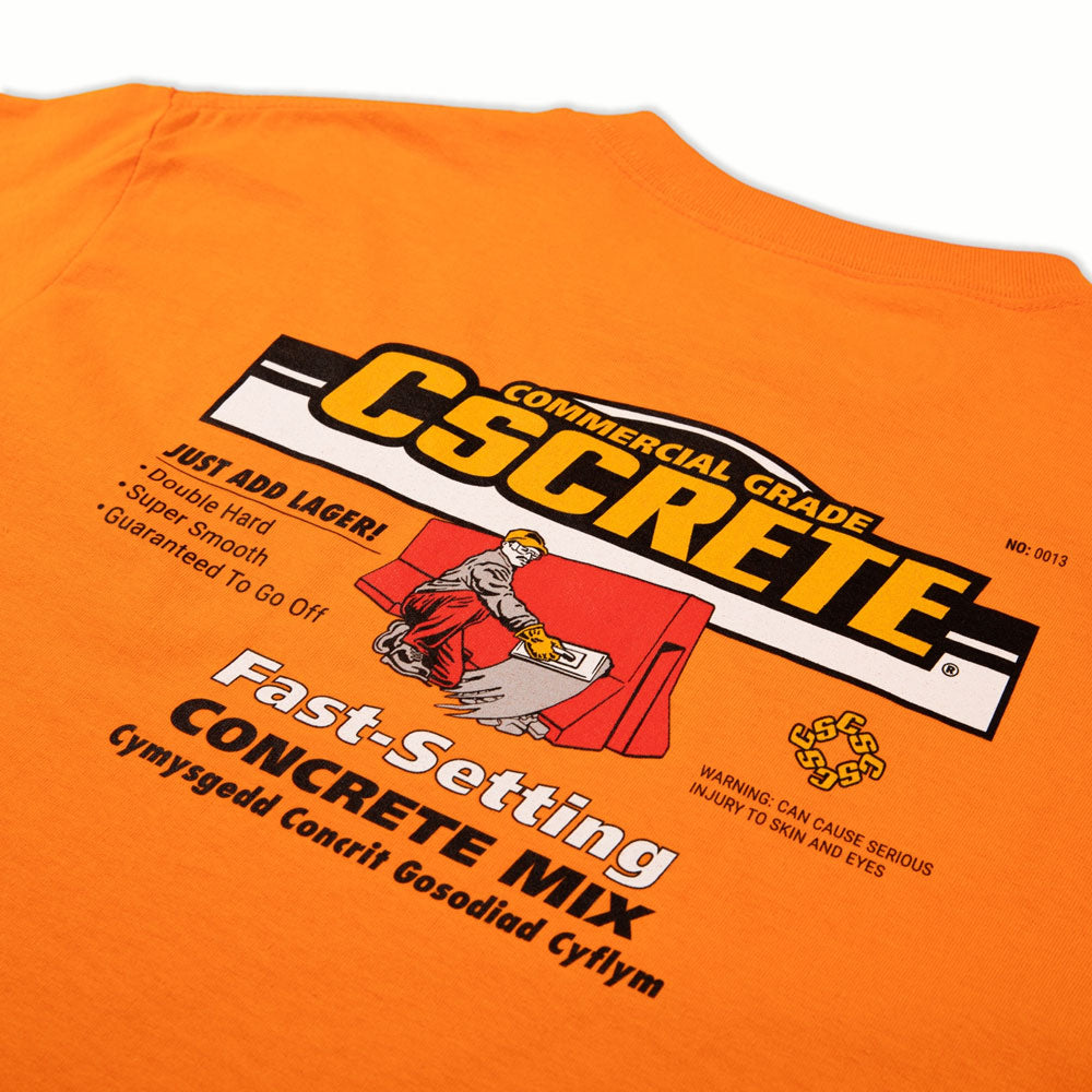 CSC 'CSCrete' T-Shirt (Safety Orange)