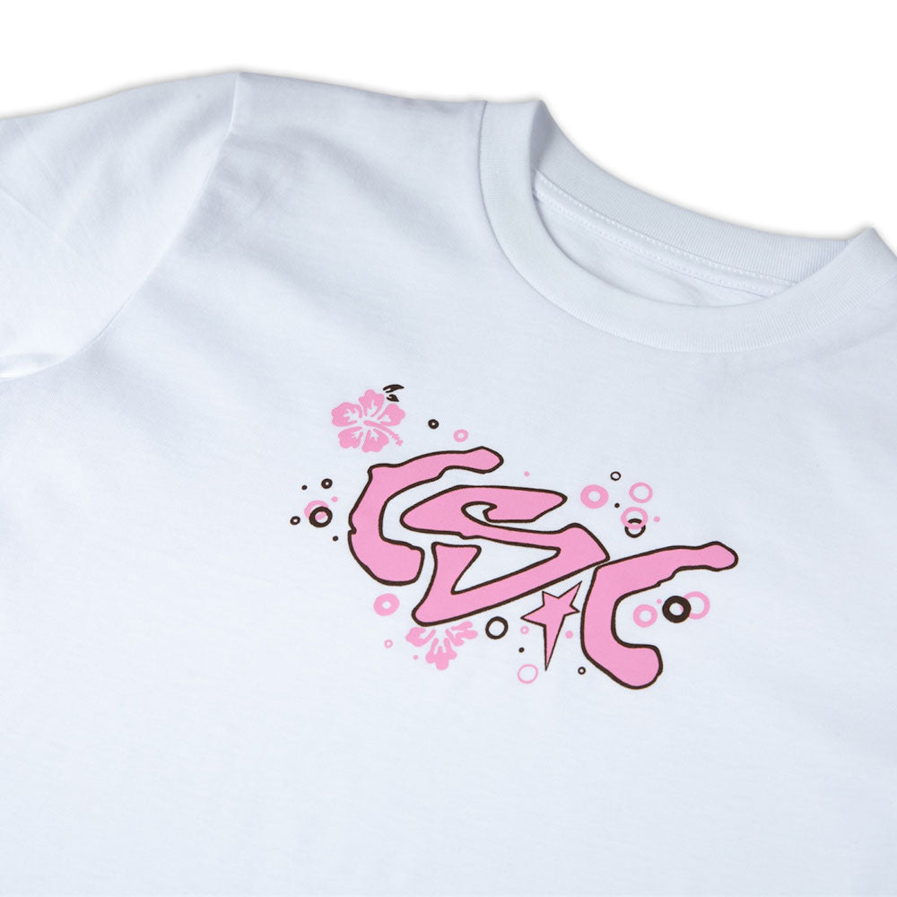 CSC 'Flowers' Kids T-Shirt (White)