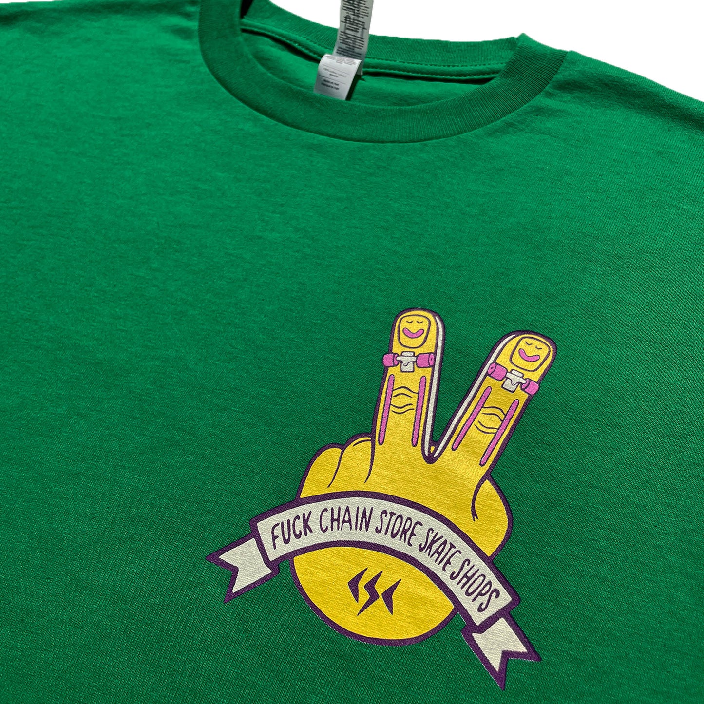 CSC 'Fuck' T-Shirt (Kelly Green)